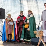 Uliczne jasełka w Głogowie