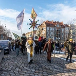 Uliczne jasełka w Głogowie