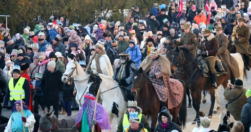 Tysiące mieszkańców na Orszaku Trzech Króli w Radomiu