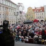Kolędowanie na rynku