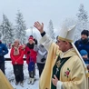 Abp Przybylski przewodniczył liturgii na Groniu Jana Pawła II.
