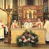 Koszalińskiej Mszy św. jubileuszowej przewodniczył bp Krzysztof Zadarko.