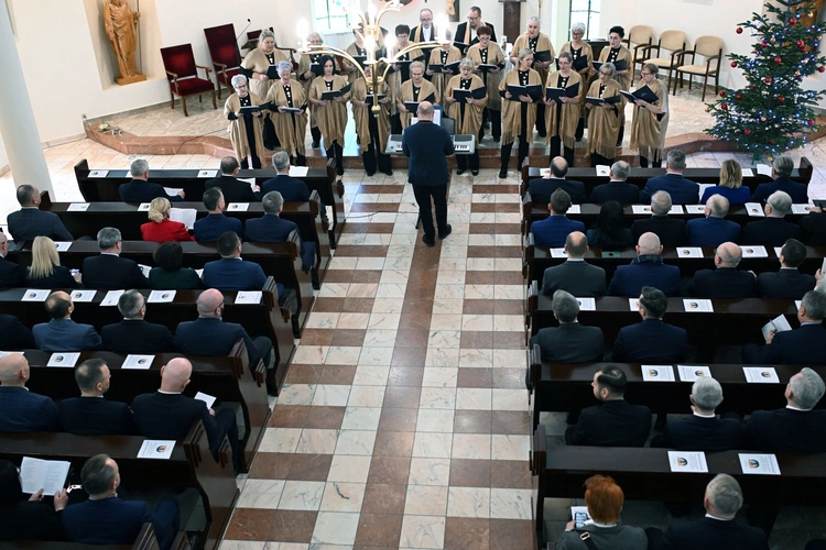Spotkanie biskupa z samorządowcami