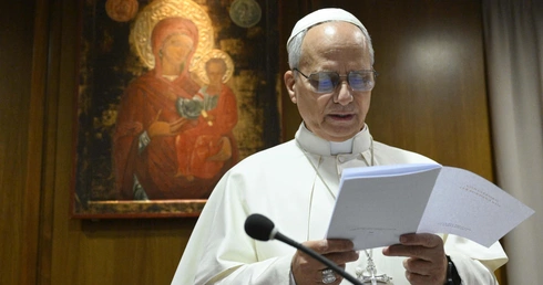 Papież Leon XIV: społeczeństwo rozwija się naprawdę tylko wtedy, gdy broni życia