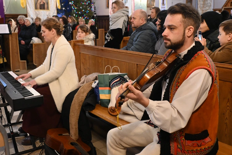 Z kolędowym repertuarem