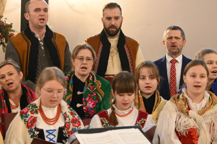 Z kolędowym repertuarem