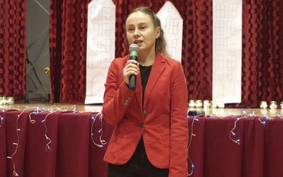 Organizatorka przeglądu Aleksandra Maliszewska.  