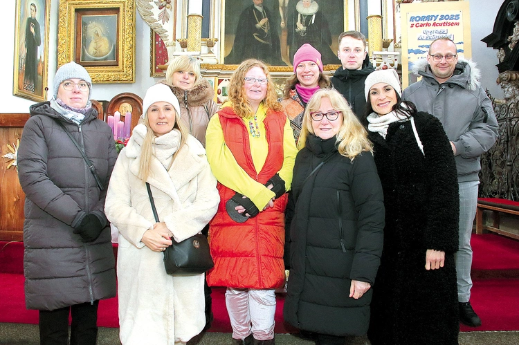  Członkowie Fiat Glory w Kościele św. Jacka w Słupsku.