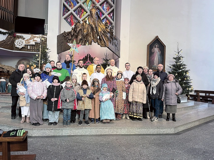 Do Pszczyny przejechali kolędnicy z Mikołowa i Pszowa. 