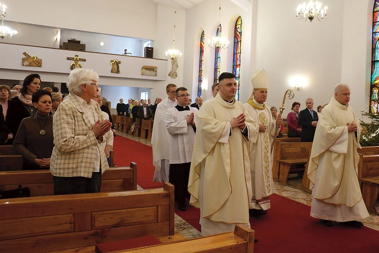 Mszy św. w kaplicy seminaryjnej przewodniczył bp Marek Solarczyk.