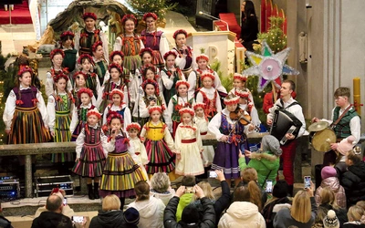 Występ został bardzo ciepło przyjęty przez parafian.