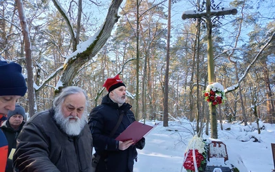 163. rocznica powstania styczniowego w Puszczy Kampinoskiej