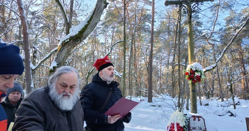 163. rocznica powstania styczniowego w Puszczy Kampinoskiej