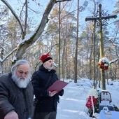 163. rocznica powstania styczniowego w Puszczy Kampinoskiej