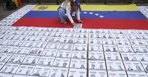 Wenezuelczycy w Kolumbii dopominają się o więzionych w ich rodzinnym kraju