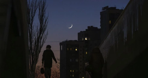 W Kijowie, gdy brak prądu