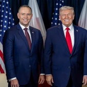 Prezydent Nawrocki spotkał się z prezydentem Trumpem