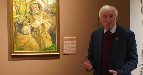 Św. Franciszek z Asyżu - w sztuce i w życiu prof. Franciszka Kusiaka