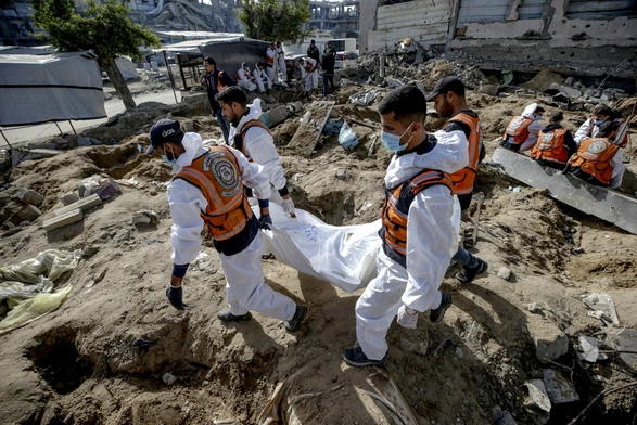 Ekshumacje w Strefie Gazy