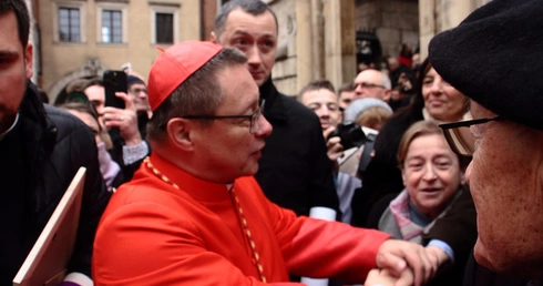 Ambasador Ukrainy dziękuje kard. Rysiowi za pomoc dla Kijowa