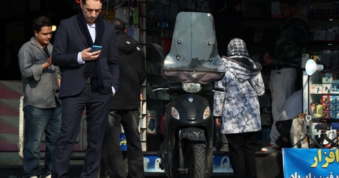 Na ullicach Teheranu, 27 stycznia