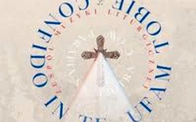 Logo zespołu zawiera promienie podobne  do tych, które są na obrazie Jezusa Miłosiernego.