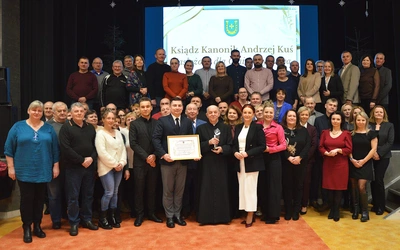 Ks. Andrzej Kuś - zasłużony dla Gminy Bychawa