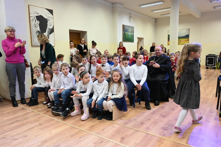 Wspólne kolędowanie przedszkolaków
