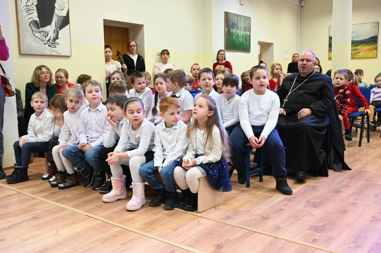 Wspólne kolędowanie przedszkolaków