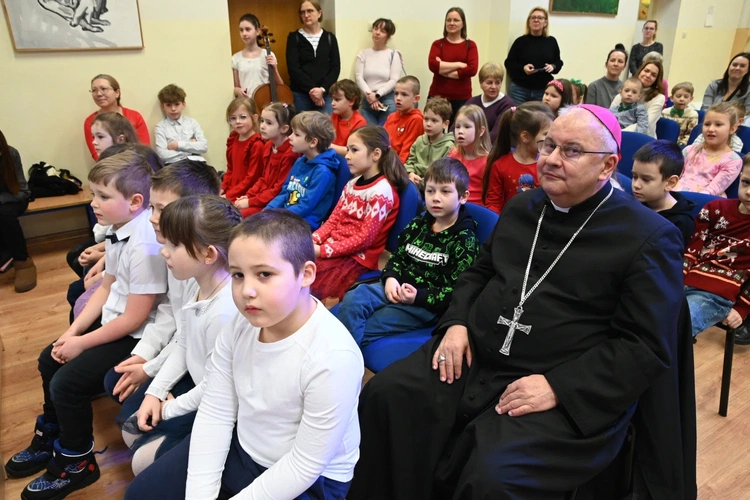 Wspólne kolędowanie przedszkolaków