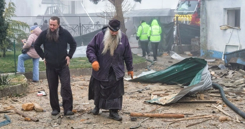 Po ataku dronami na Klasztor Zaśnięcia Matki Bożej w Odessie