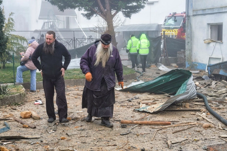 Po ataku dronami na Klasztor Zaśnięcia Matki Bożej w Odessie