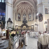 Adoracja żłóbka Liturgicznej Służby Ołtarza