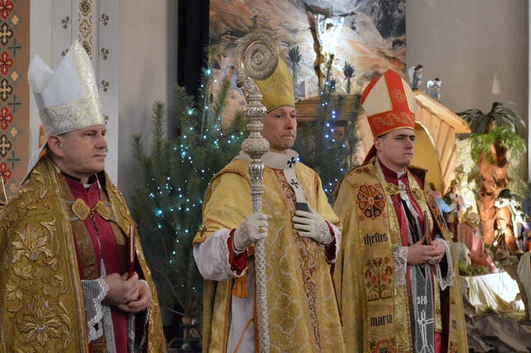 Inscenizacja sakry biskupiej ks. Teodora Kubiny