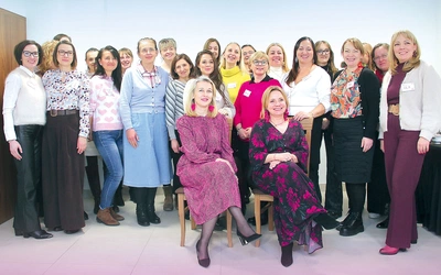 Uczestniczki styczniowych spotkań warsztatowych.