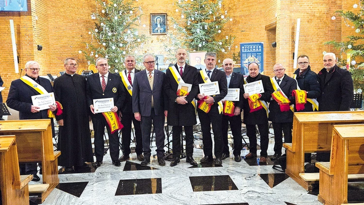 W trakcie wydarzenia podziękowano za organizację Orszaków  Trzech Króli.