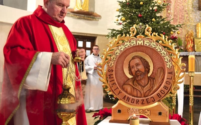 Gościem wydarzenia był ks. prał. Józef Niżnik, emerytowany kustosz Sanktuarium św. Andrzeja Boboli w Strachocinie.