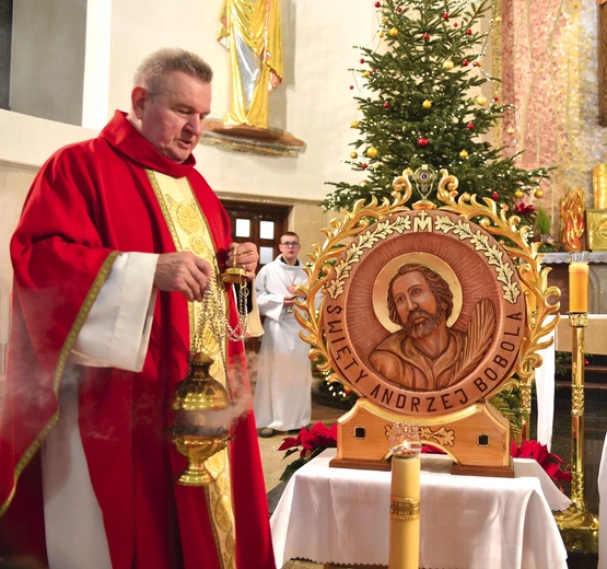 Gościem wydarzenia był ks. prał. Józef Niżnik, emerytowany kustosz Sanktuarium św. Andrzeja Boboli w Strachocinie.