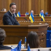 Sekretarz Generalny NATO, Mark Rutte w Kijowie