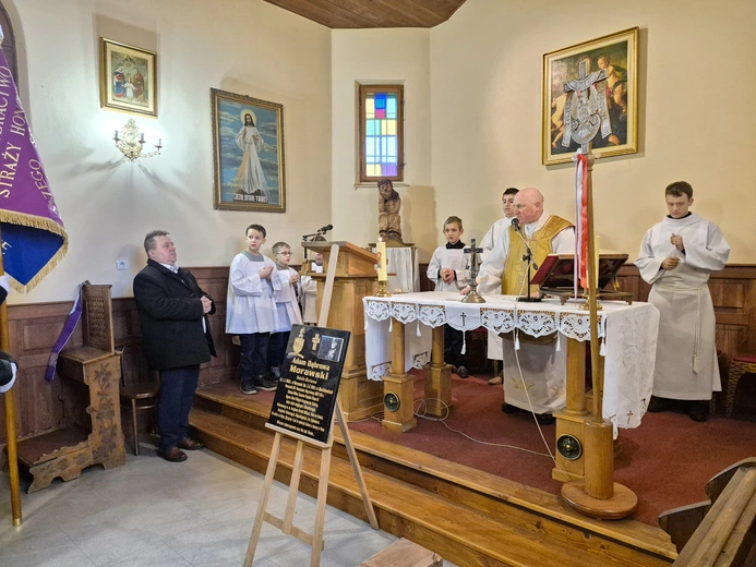 85. rocznica śmierci Adama Morawskiego w Marcinkowicach