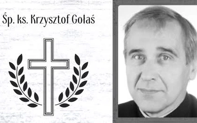 Zmarł ks. Krzysztof Gołaś