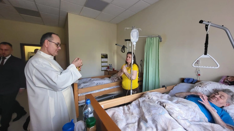 Dzień Chorego 2026. Msza św. w Hospicjum im. św. Jana Pawła II w Żorach