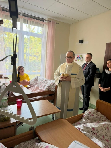 Dzień Chorego 2026. Msza św. w Hospicjum im. św. Jana Pawła II w Żorach