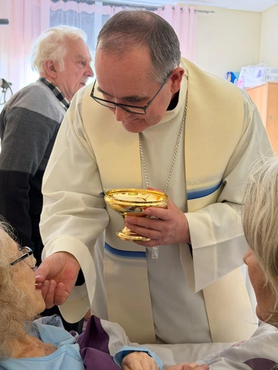 Dzień Chorego 2026. Msza św. w Hospicjum im. św. Jana Pawła II w Żorach