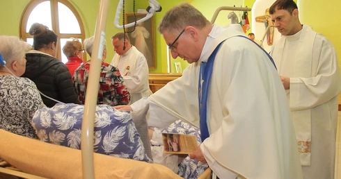 Najpiękniejsza pielgrzymka - do łóżka chorego