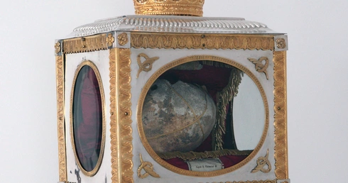 Przemyśl: Relikwie św. Walentego w skarbcu archikatedry