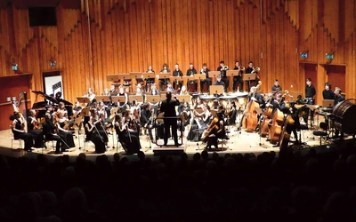 Orkiestra znów zagrała  dla hospicjum.