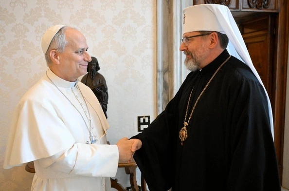 Abp Szewczuk na audiencji u Ojca Świętego