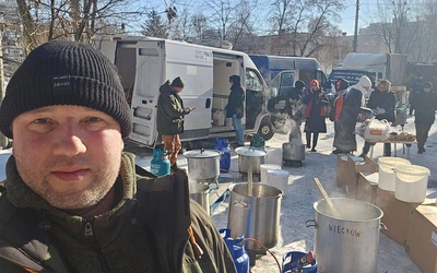 Trwa zbiórka koców, które zostaną przekazane mieszkańcom Kijowa