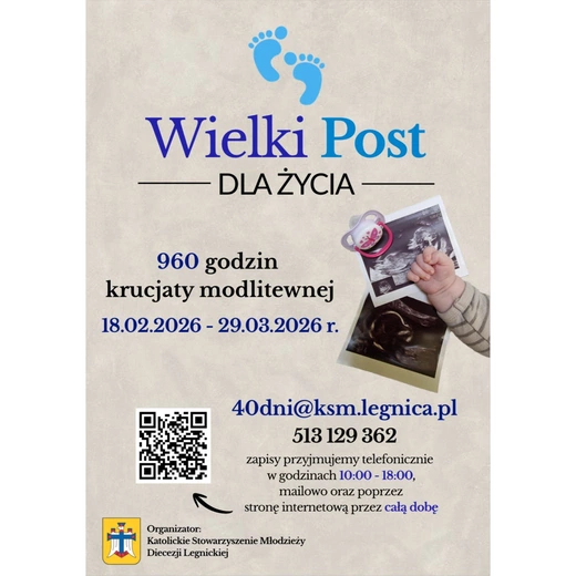 Wielki Post dla Życia - ruszyły zapisy